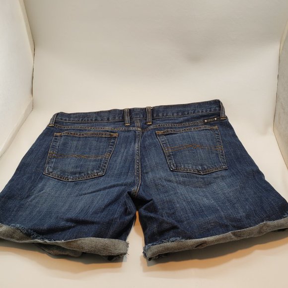 2 pairs of denim shorts, liquid and lucky brand - fits size 14 - Picture 16 of 16